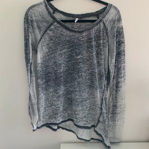 Z Supply Long Sleeved Acid Wash Tee